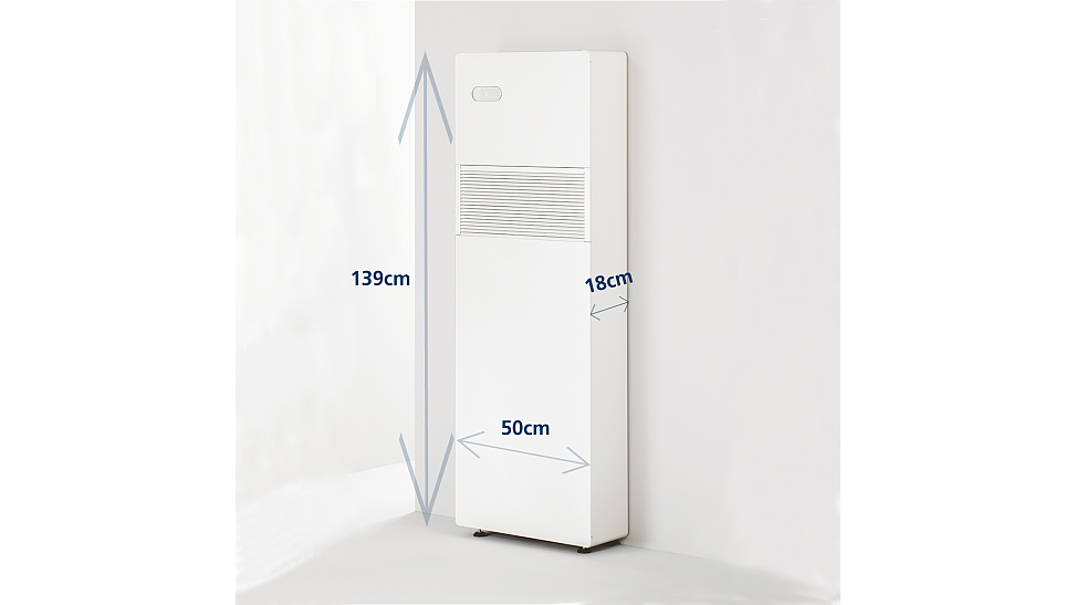 dimensions climatiseur vertical