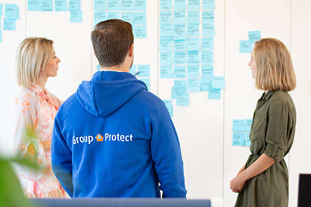 group protect marketing team